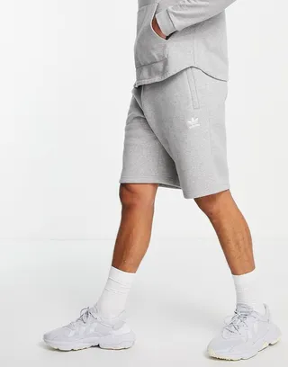 adidas Originals essentials shorts in gray