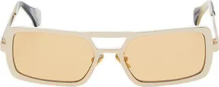Retrosuperfuture Rectangular Frame Sunglasses