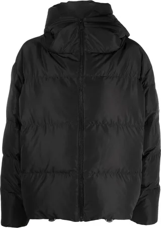 Logo-Patch Padded Down Jacket