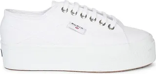 Alaïa x Superga Canvas Platform Sneakers
