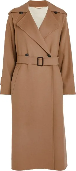 Weekend Max Mara Wool Double-Breasted Coat