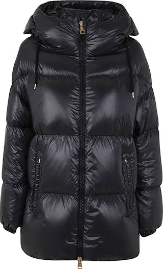 Herno Zip-Up Hooded Down Jacket