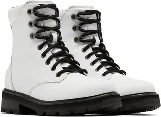 Sorel Lennox Lace Stkd Wp Leather Boot
