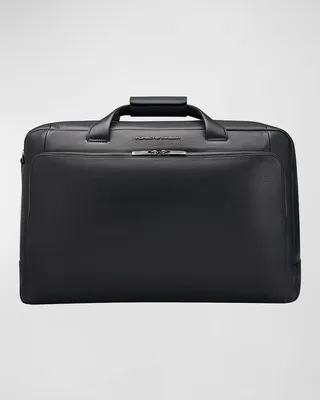 x Porsche Design Roadster Leather Weekender Bag