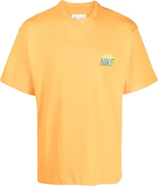 embroidered-logo cotton T-shirt