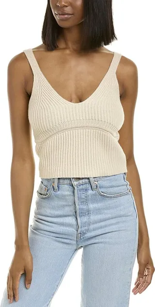 Jonathan Simkhai Brea Cashmere Tank