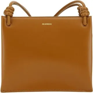Jil Sander Logo Lettering Shoulder Bag