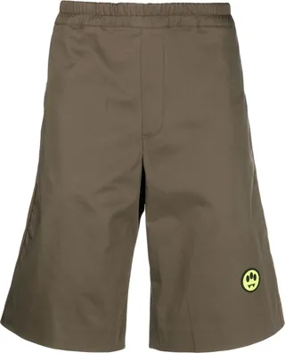 logo-patch Bermuda shorts