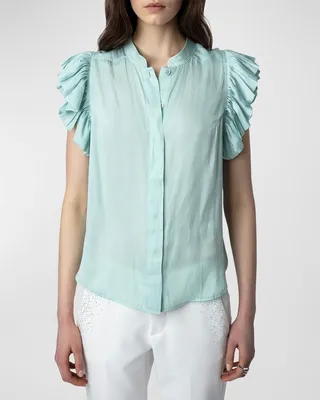 The Tiza Satin Shirt
