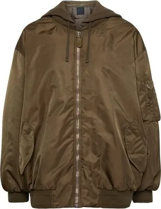 Oversized bomber jacket