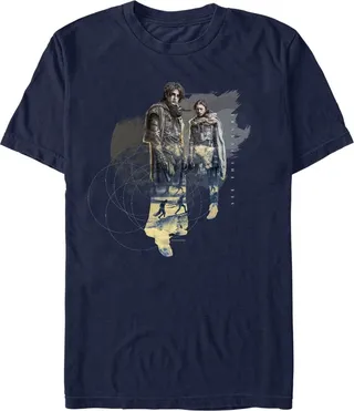 Men's Dune Future House Atreides T-Shirt - Navy Blue - Large