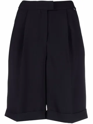Turn-Up Hem Shorts