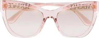 Transparent-Frame Sunglasses