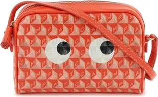 Anya Hindmarch I Am A Plastic Bag Eyes Zipped Crossbody Bag