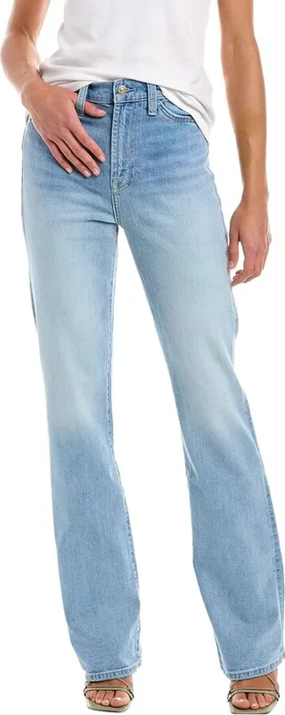 7 For All Mankind Floral Easy Bootcut Jean