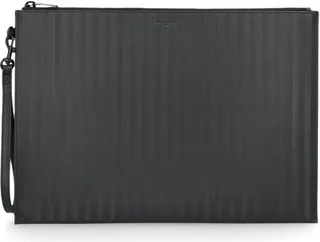 Saint Laurent Logo-Detailed Zipped Clutch Bag