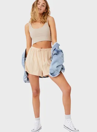 Tie Waist Shorts