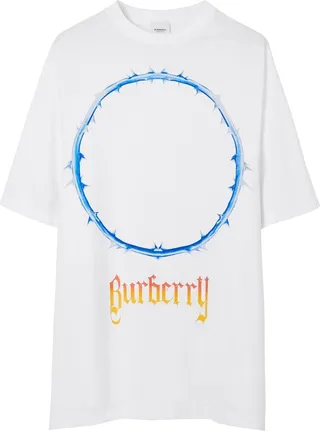 logo-print cotton T-shirt