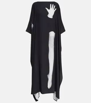 Printed maxi dress
