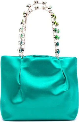 Crystal-Embellished Tote Bag
