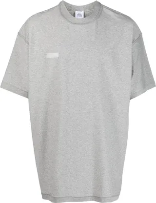 oversized logo-detail cotton T-shirt
