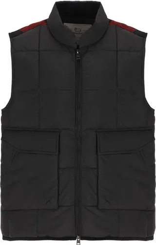Woolrich Panelled Zip-Up Gilet