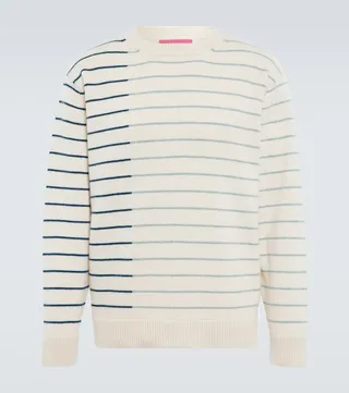 Striped cashmere sweater