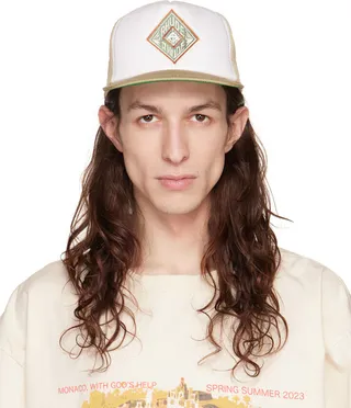 Rhude Tan Diamond Cap