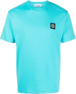 chest logo-patch detail T-shirt