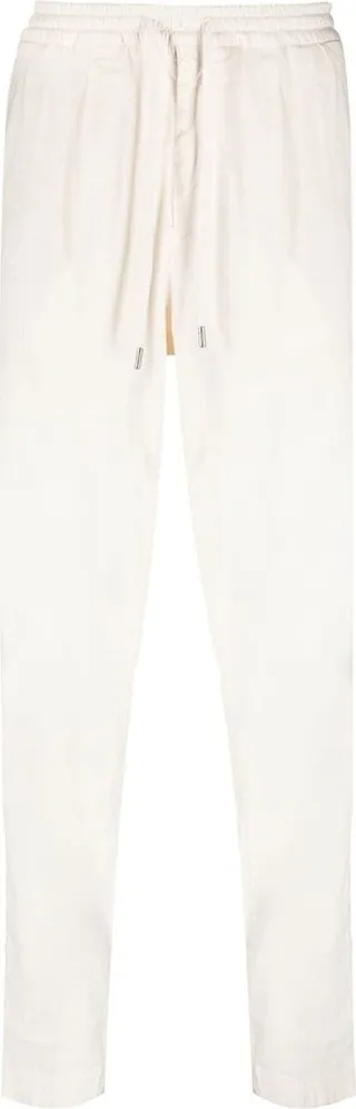 Straight-Leg Linen Trousers