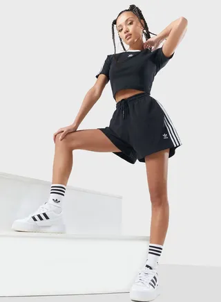 3 Stripes French Terry Shorts