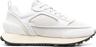 Embossed-Logo Low-Top Sneakers