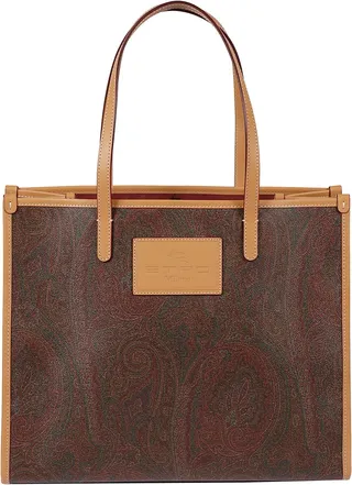 Paisley Print Tote