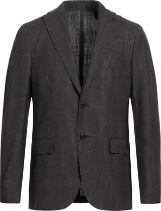 Suit Jacket Dark Brown