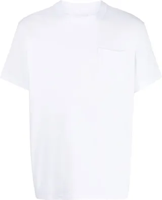 side-zip shortsleeved T-shirt