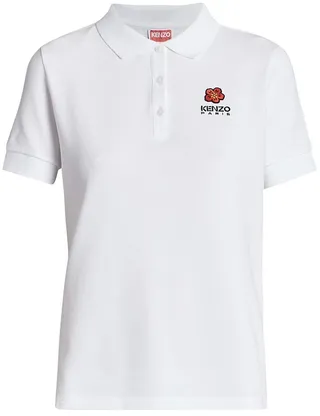 Crest Logo Polo Shirt