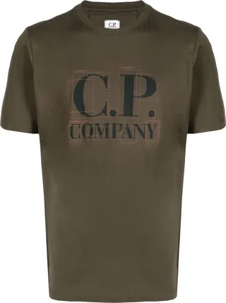 logo-print short-sleeved T-shirt