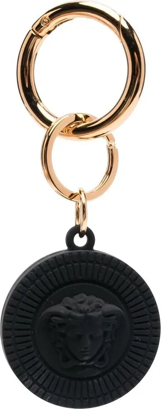 Medusa-logo round keychain