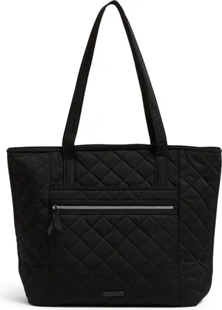 Vera Bradley Women's Performance Twill Vera Tote Bag Black
