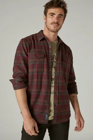 Plaid Workwear Cloud Flannel