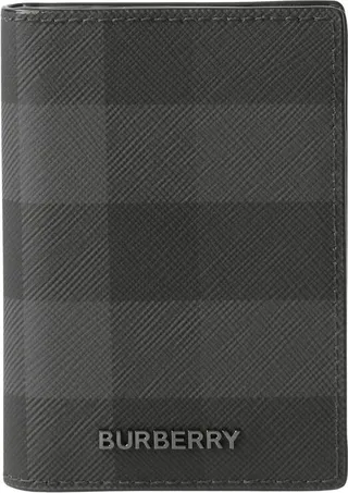 Burberry Check Card Case