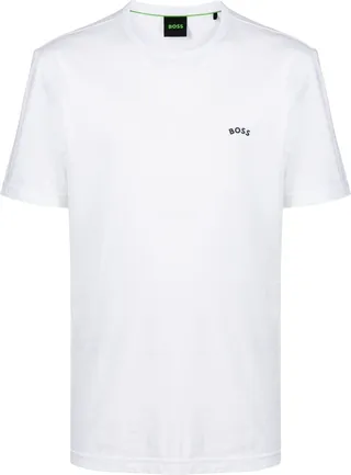 logo-embroidered short-sleeve T-shirt