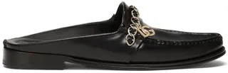 Visconti slipper in nappa calfskin