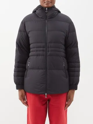 Messein Quilted Down Hooded Jacket