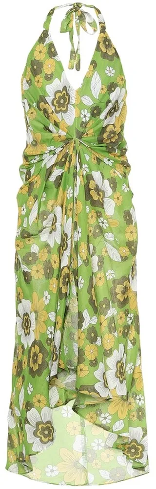 Floral cotton dress