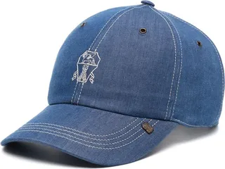 Embroidered-Logo Cap