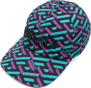 La Greca logo-print cap
