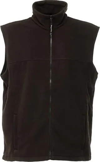 Regatta Regatta Unisex Haber II Full-Zip Bodywarmer Fleece Anti-Pill Jacket (250 GSM) (Black) - Black