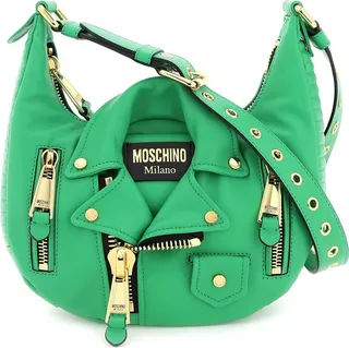 Nappa Leather Biker Shoulder Bag