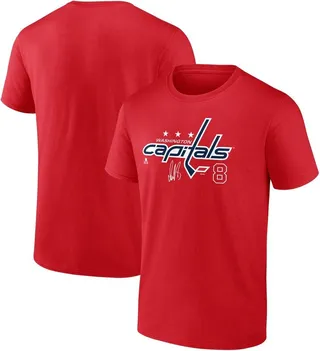 Men's Fanatics Branded Alexander Ovechkin Red Washington Capitals Name and Number T-shirt
